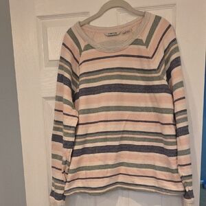 Orvis Women's Striped Sweater in Pastel Tones
